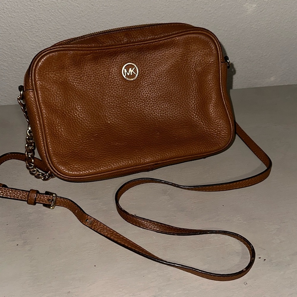 Michael Kors - Brown - Leather - Crossbody